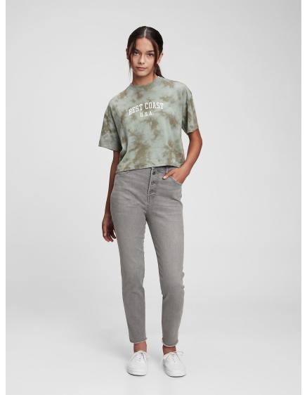 E-shop Teen džínsy sky high skinny členkové