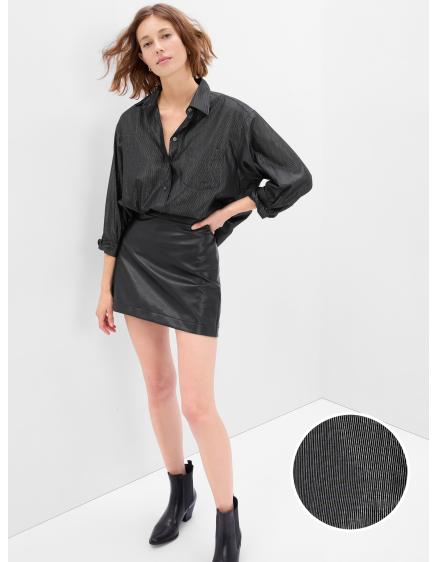 E-shop Pruhovaná oversized košeľa
