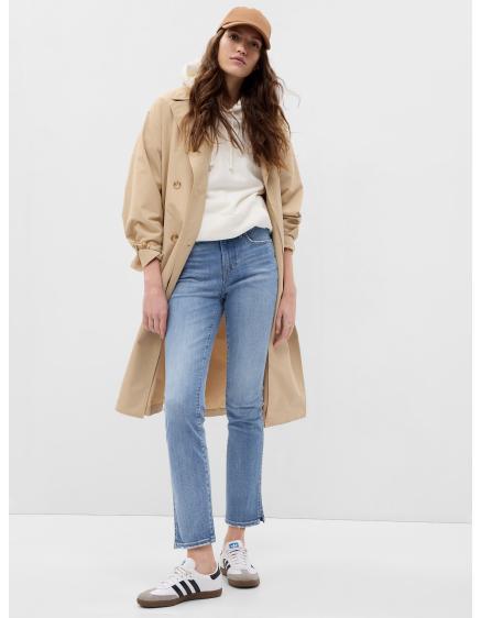 E-shop Úzke vintage džínsy so stredným vzrastom