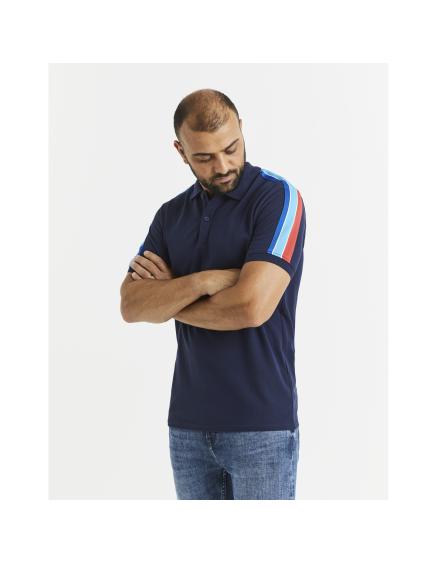 E-shop Bavlnená polokošeľa Vebando s prúžkami