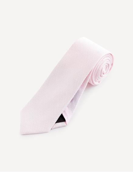 E-shop Ritieknit kravata so vzorom Ružová