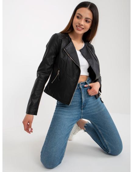 Dámske sako s vreckami LAURA čierne