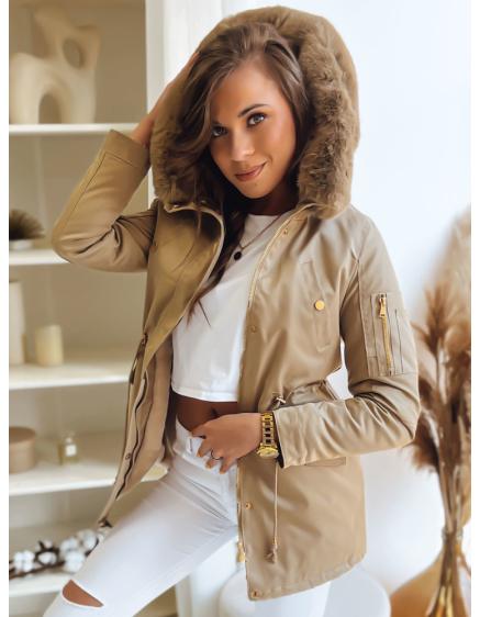 Dámska bunda ERISS béžová