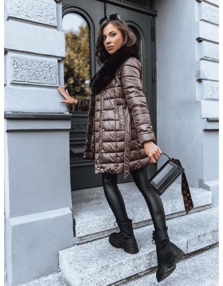 Dámska zimná bunda MIGNON kávová