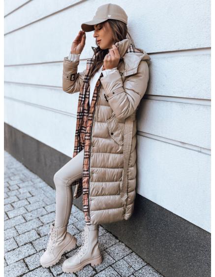 Dámsky zimný kabát SPRUCE hnedý