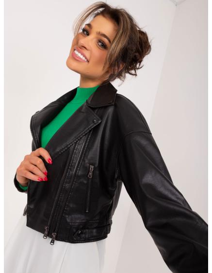 Dámska pretekárska bunda so zipsami PUA čierna