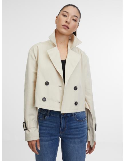 Béžová dámska ľahká bunda