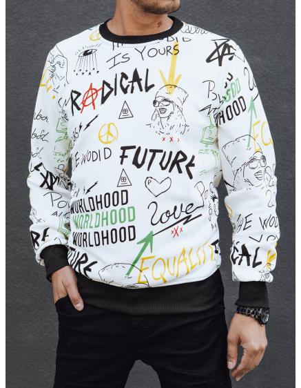 Pánska mikina NICER biela