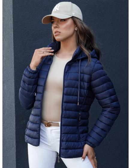 Dámska prechodná bunda FEMMODA tmavomodrá