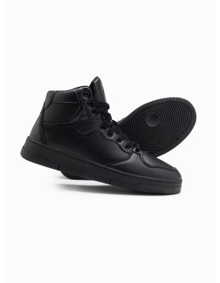 Pánske vysoké tenisky čierne