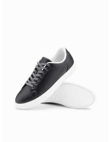 Klasické pánske tenisky s hrubou podrážkou – grafitové V4 OM-FOCS-0165