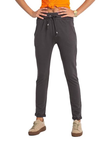 E-shop Tmavo khaki nohavice Cadence