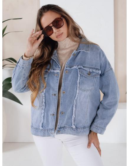 Dámska džínsová bunda DENZARIA modrá