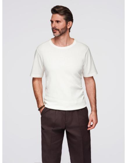 E-shop Sada pánskych tričiek SLIM FIT s dlhými rukávmi, výstrihom do V a logom, 2 kusy – 2x čierne V5 Z103