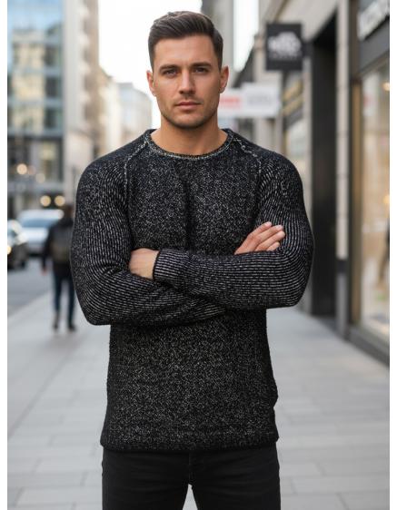 E-shop Pánsky sveter, čierny WX2311z
