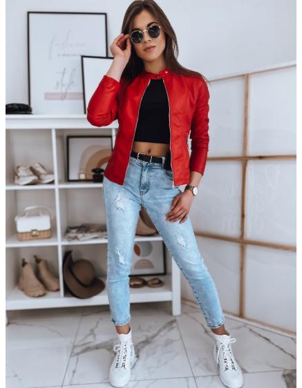 Dámska ramoneska bunda MONTANA červená