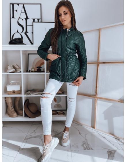 Dámsky prešívaný kabát ONTARIO zelená