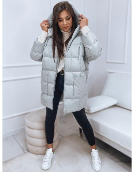 Dámska bunda DAYTON svetlo šedá