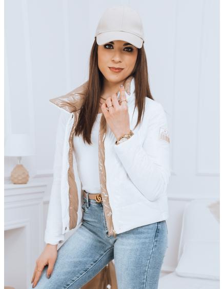 Dámska prešívaná bunda LIRIANA ecru