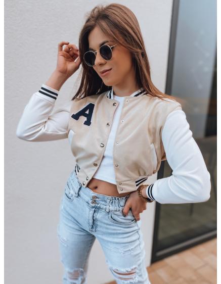 Dámska baseballová bunda LIMA béžová