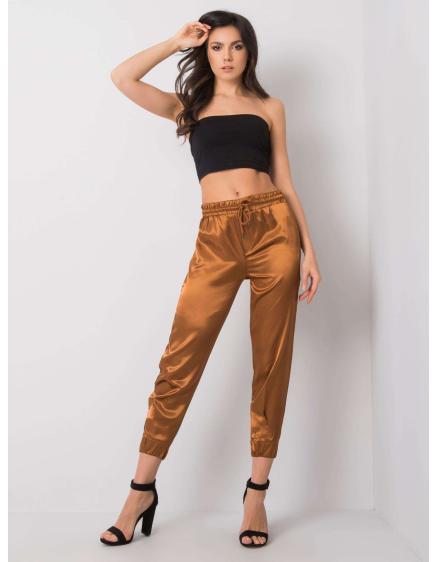 E-shop Dámske nohavice Eleanor RUE PARIS Brown