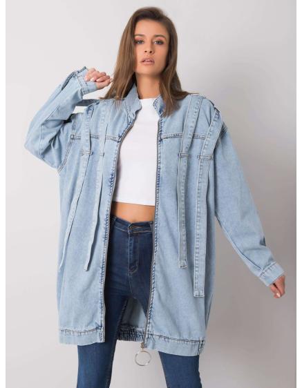 Dámska džínsová bunda Taylee RUE PARIS modrá