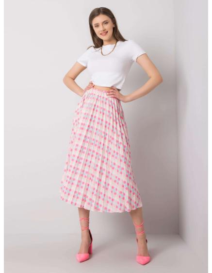 Dámska plisovaná sukňa PEARL pink
