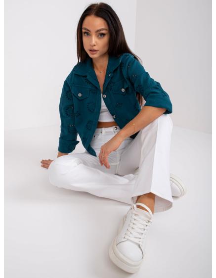 Dámska bavlnená džínsová bunda COLIMA modrá