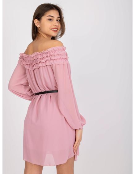 Dámske mini šaty AMELINE ružové