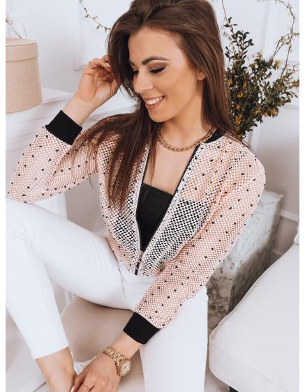 Dámska bunda bomber NANES ružová