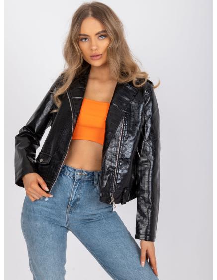 Dámska bunda s podšívkou LOBIA čierna