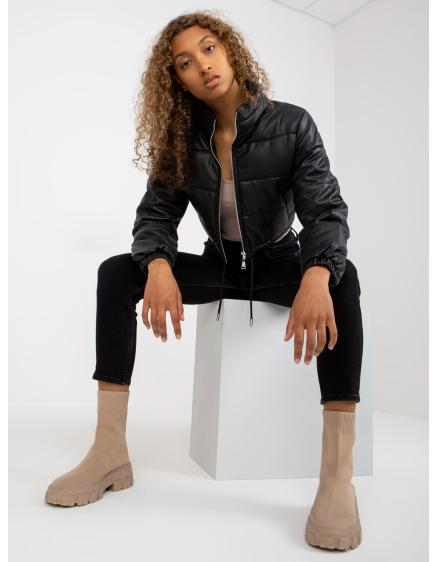 Dámska krátka zimná bunda SHORTY čierna