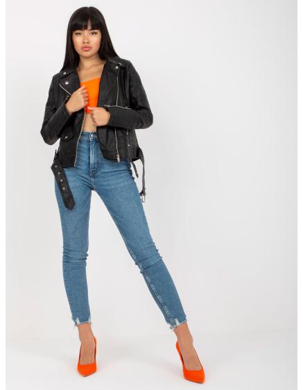 Dámska bunda s prešívaním STICHA čierna