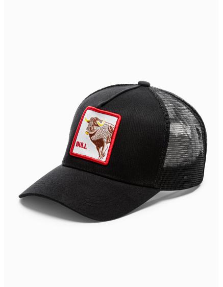 E-shop Pánska čiapka H111 - čierna