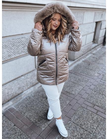 Dámsky kabát/kabát ELIANA hnedá