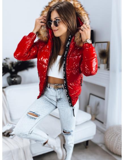 Dámska bunda MELANI červená