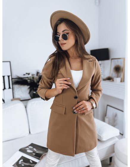 Dámsky kabát LAYLA hnedý