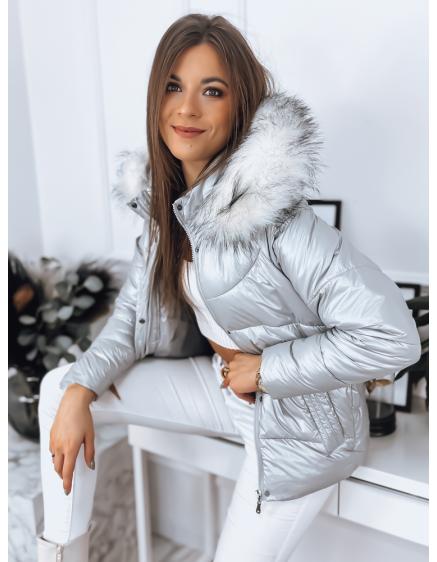 Dámska bunda prešívaná BLUM šedá