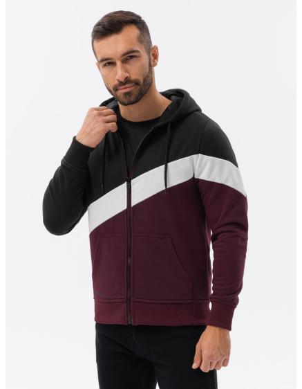 Pánska mikina s kapucňou V2 čierna