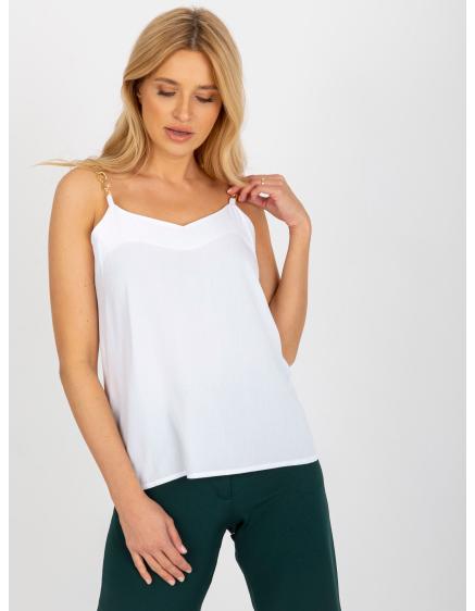 E-shop Dámsky top na ramienka AMY biely