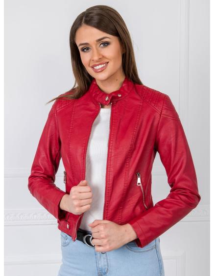 Dámska bunda ELVIE tmavo červená